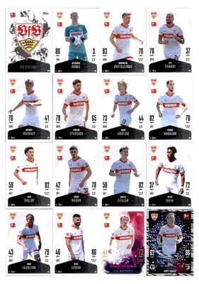 Produktbild von Topps Match Attax Bundesliga - 2024/25 - Mannschaftspaket - VfB Stuttgart