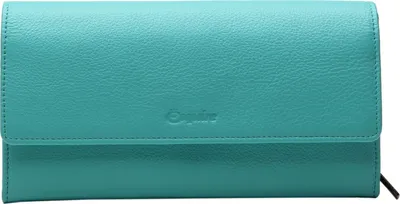 Immagine prodotto di Esquire Pelle portafoglio Peru Ladies Purse Turquoise turchese
