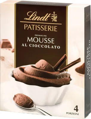 Zdjęcie produktu dla Lindt Mousse au Chocolat o smaku najlepszej czekolady Lindt 110g