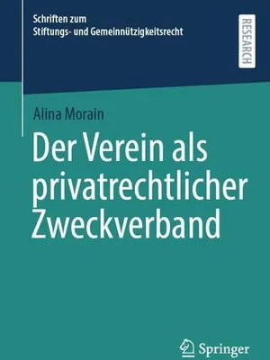 Produktbild von Der Verein als privatrechtlicher Zweckverband