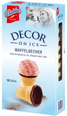 Produktbild von DeBeukelaer Decor on Ice Waffelbecher 16er
