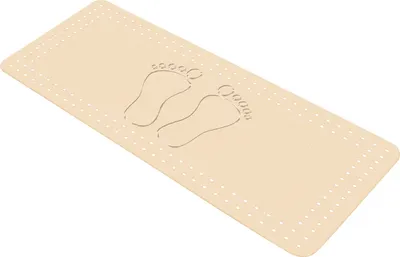 Produktbild von Kleine Wolke Wanneneinlage Foot" beige 36x72 cm"