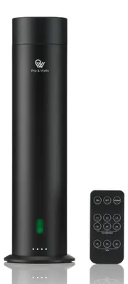 Image de Pip & Wells Pure One diffuseur de parfum sans eau, noir mat, sans huile parfumée