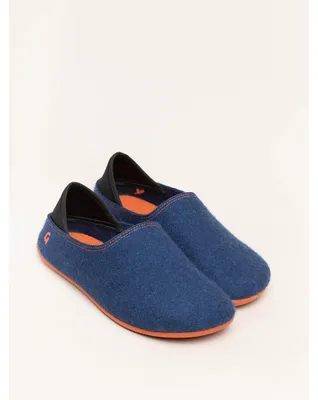 Produktbild von Gottstein Wool Slip-On Hausschuh Slipper für draußen und drinnen, Aus 100% Schurwolle, Mit rutschfester Gummisohle