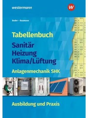 Produktbild von Tabellenbuch Sanitär-Heizung-Klima/Lüftung