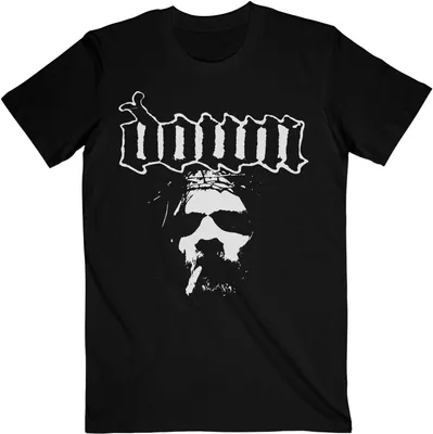 Produktbild von Down - T-Shirt für Herren/Damen Uni RO6028 (XL) (Schwarz)
