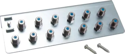 Produktbild von Triax 350620, Erdungsblock, Metallisch, 55 x 174 x 61 mm, 365 g, 600 mm, 1700 mm