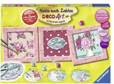 Produktbild von Shabby Chic. Malen nach Zahlen Deco Art