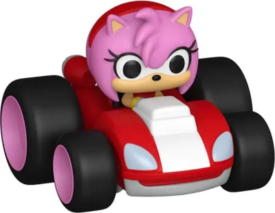 Produktbild von Sonic The Hedgehog Super Racers Diecast Figur Amy Rose 5 cm