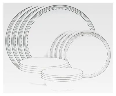 Produktbild von Mystic Gray Geschirr-Set, 16-teilig für 4 Personen