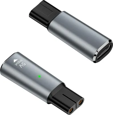 Produktbild von 5V Typ-C Rasierer Adapter Ladegerät Konverter für Philips OneBlade QP2724 QP2834 QP1424 QP1924 QP4631 Barttrimmer