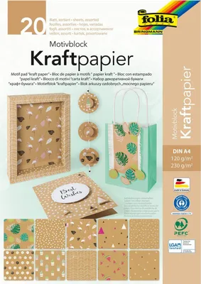 Produktbild von Folia 48798, Kunstpapier, 230 g/m², 20 Blätter