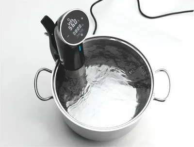 Obrázek produktu pro Laica SVC107L, Ponorný cirkulátor pro vaření metodou sous-vide, Černá, Nerezová ocel, 25 °C, 95 °C, Dotyk, 100 h