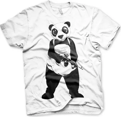 Produktbild von Suicide Squad Panda T-Shirt - Large - White