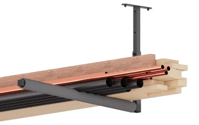 Produktbild von Verstellbares Deckenregal - Aufbewahrung - Hängeregal - Garage - Robuste Konstruktion
