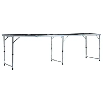 Zdjęcie produktu dla vidaXL Składany stół do ping ponga 240 cm czarny