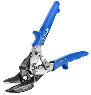 Platzschere 260 mm Linksschnitt – induktionsgehärtet, ergonomisch