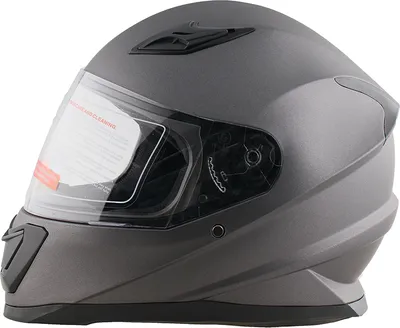 Produktbild von AERO Integralhelm grau matt uni Größe XS