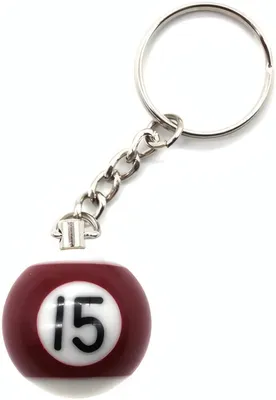 Zdjęcie produktu dla Billard Schlüsselanhänger Nr. 15