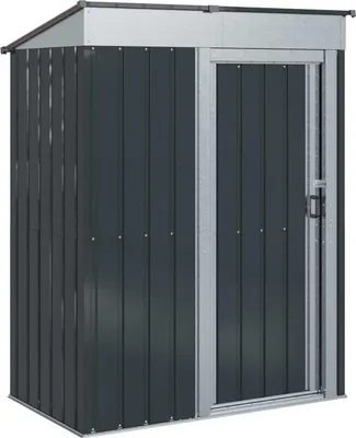 Image de Cabanons de jardin Anthracite 137 x 81 x 180 cm Métал