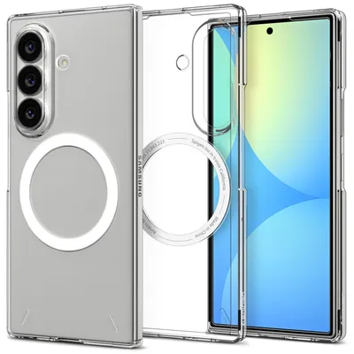Immagine prodotto di Custodia posteriore Spigen AirSkin compatibile con MagSafe per Samsung Galaxy Z Fold 8 Ultra - Trasparente