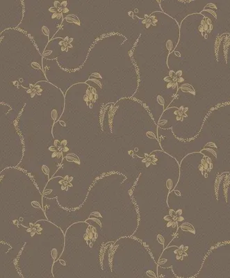 Obrázek produktu pro Borastapeter Tapeta hnědé květy - 660849 - 53 cm x 10,05 m