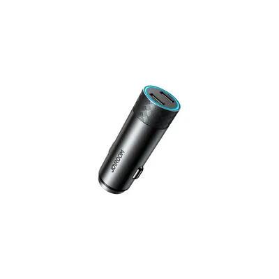 Produktbild von Joyroom Auto-Ladegerät 2 X Usb-C 50W Mit Pd, Qc, Pps Grau (Jr-Cl13)