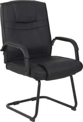 Produktbild von Besucherstuhl HLO-CP11 schwarz/schwarz