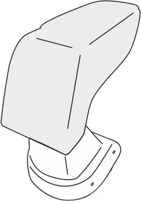 Obrázek produktu pro Loketní opěrka Hyundai i20 2008-2014 (ARMS, textil)