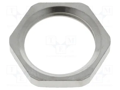 Productafbeelding van 5x M16 messing sleutels: 19mm, artikelnummer 52103010, fittingen voor n dikte: 3mm, nikkel