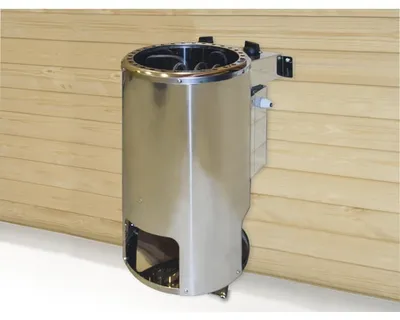 Obrázek produktu pro Souprava saunových kamen Weka Kompakt kulatá 3,6 kW s integrovaným ovládáním