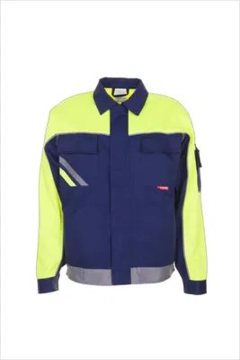 Produktbild von Planam Bundjacke Visline V1, Gr. 42 marine/gelb/zink
