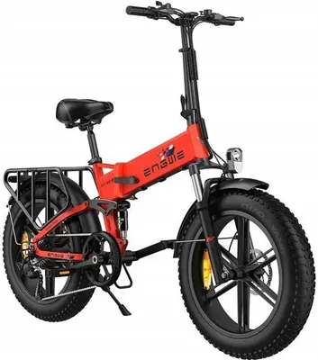 Zdjęcie produktu dla Rower elektryczny- 250W 624WH 60KM zasięg hamulce tarczowe - Czerwony