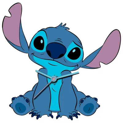 Obrázek produktu pro Lilo & Stitch nástěnné hodiny 50cm XL hodiny do dětského pokoje Disney