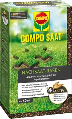 Produktbild von COMPO SAAT Nachsaat-Rasen 1 kg