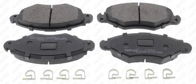 Produktbild von Scheibenbremsbelagsatz VA, PEUGEOT 206, 306