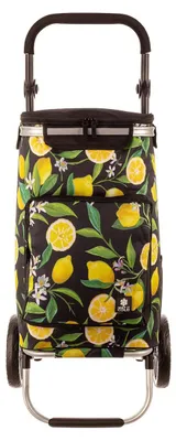 Produktbild von Franky Einkaufroller ER10 Einkaufstrolley mit separater Kühltasche zitrone