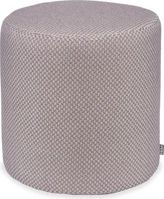 Produktbild von H.O.C.K. Linocea Outdoor Hocker Pouf rund ø45x45cm lila col. 404520
