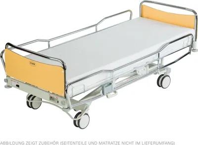 Produktbild von Lojer Krankenhausbett ScanAfia XS 490, Trendelenburg, Chromgestell