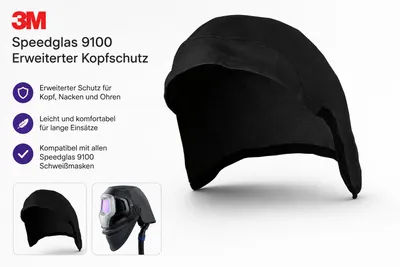 Produktbild von 3M Speedglas 9100 Erweiterter Kopfschutz, KI-generiertes Bild