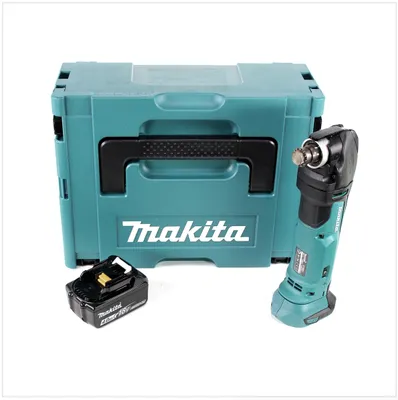 Produktbild von Makita DTM 51 M1J 18V Li-Ion Akku Multifunktionswerkzeug im Makpac + 1x BL 1840 18V - 4,0 Ah Li-Ion Akku - ohne Ladegerät