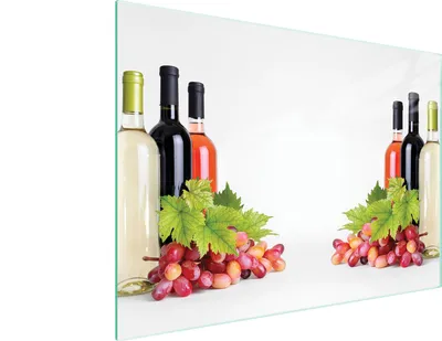Immagine prodotto di Tagliere in vetro 40x30 vino
