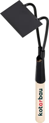 Produktbild von KOTARBAU® Mini Hacke Rechteck 50 x 93 mm mit Zinken für kleine Pflanzen Kleinhacke Gartenhacke Unkrauthacke Pflanzhacke Gartenwerkzeug zum Umpflanzen Jäten Gartenpflege