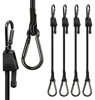 Immagine prodotto di Set di 4 cinghie elastiche regolabili con ganci