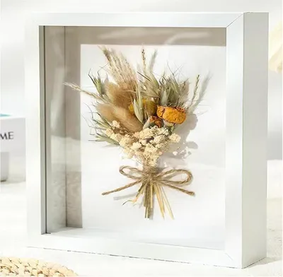 Image de Cadre photo 3D, profondeur 3 cm, 20x20 cm, pour photos et objets