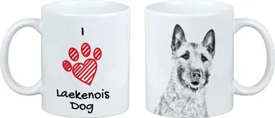 Produktbild von Laekenois Belgischer Schäferhund - Tasse mit Hund, entzückende Tasse mit Grafik, Geschenk mit Ihrem Foto von der Marke Art-Dog