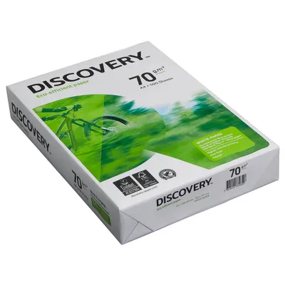 Zdjęcie produktu dla DISCOVERY 83427A70LAAS Kopierpapier DISCOVERY DIN A4 70 g/qm 500 Blatt