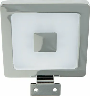 Obrázok produktu pre LED svietidlo na povrchovú montáž piacza 4,5 W hranaté chrómové teplé biele