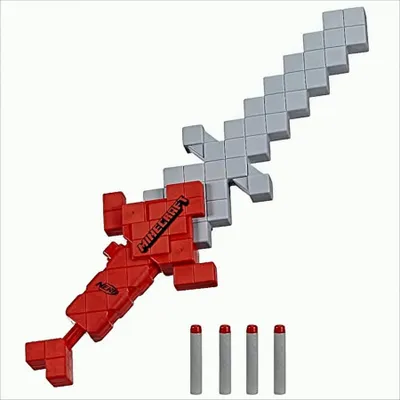 Obrázek produktu pro NERF Minecraft Hearstealer Meč + 4 náboje Hasbro
