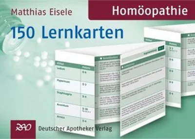 Produktbild von Homöopathie-Lernkarten